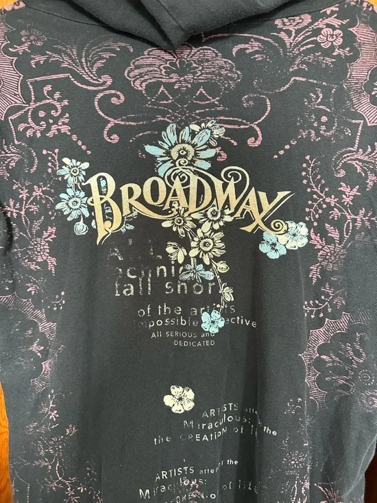 Vanilla Sugar Y2K style floral zip up women’s size small McBling - Picture 6 of 8